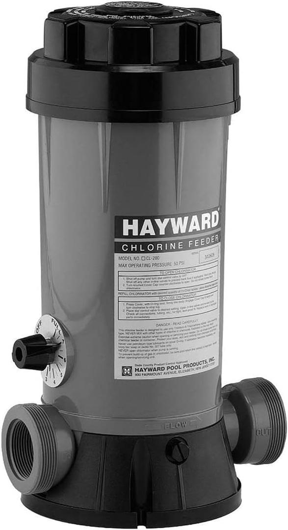 Hayward CL2002S In-line Automatic Chemical Feeder