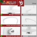 K5ADH Dough Hook/Tilt-Head Coated C-Dough Hook K5ADH for 5-QT Bowl-Lift Stand Mixer KSM50 KSM5-K5SS Mixer Attachments Dough Hook K5ADH -by Sikawai