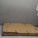 Suitable for The Elderly and Children with Auxiliary handrails, Anti Slip, Adjustable Height, Bedside Sofa, footrest Stool Step 2 Bed (Milky White)