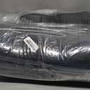 Lumbar Support Pillow for Office Chair,Seat Cushion with Back Support,Office Chair Cushion for Tailbone Pain,Sciatica and Hemorrhoid Relief (Black)