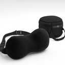 Car Neck Pillow for Driving - Memory Foam Headrest Pillow with Easy-to-Carry Portable Bag - Compact Multi Purpose Travel Pillow - Machine Washable Soft Plush Cover - Extension Strap