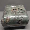 Rugs for Living Room, Lightweight Low Pile Area Rug with Non-Slip Backing Soft Carpet for Bedroom Dining Room Home Office Machine Washable Stain-Resistant Vintage (Forest Green, 6'  9')