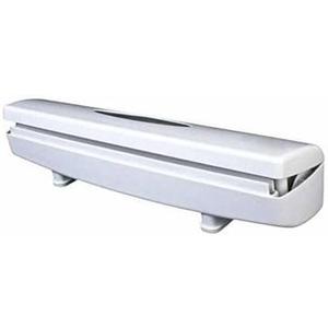 Wraptastic Food Wrap Dispenser Plastic Wrap Cutter Food Freshness Dispenser Preservative Film Unwinding Cutting Foil & Wax Paper Cling Wrap Kitchen Accessories in White Color