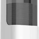 Cup Dispenser, Pull Type Water Cooler Cup Holder Fit 3oz-5oz Disposable Paper Plastic Cups, Wall Mount Bathroom Mouthwash Cups Dispenser with Paste for Home Office Hospital (White)