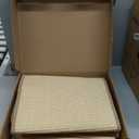 CHEERHOME PETS Sisal Cat Scratcher Ramp for Indoor Cats, 24.8" L Shape Scratching Post Climbing Vertical Cat Scratch Pad, Solid Wooden Cat Furniture(Medium)