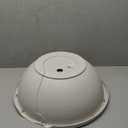 The HC Companies Shallow Planter with Drainage - Contemporary Garden Bowl Planter for Flowers, Herbs & More - Round Succulent Planter Pot for Indoors and Outdoors (20" Cottage Stone, Pack of 1)