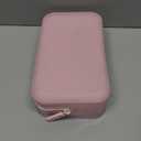 Case-Mate Jelly Makeup Bag - Waterproof Travel Makeup & Toiletry Bag - Cosmetic Make Up Organizer/Case for Women - Small Zipper Pouch for Hair Accessories and Daily Essentials - Ballet Pink Twinkle