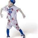 Spooktacular Creations Zombie Baseball Player Costumes for Boys, Halloween Costume for Kid, Zombie Football Player Outfit (X-Large)
