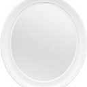OIGUMR White Oval Bathroom Mirror Oval Wall Mirror 20 x 16.1 inch