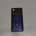 Galaxy S21 FE 5G Case Wallet, Built-in Card Holder for Samsung S21 FE Case with Stand, Heavy Duty Shockproof Full Body Kickstand Cover, for Samsung S21 FE 5G Phone Case with Screen Protector (Blue)