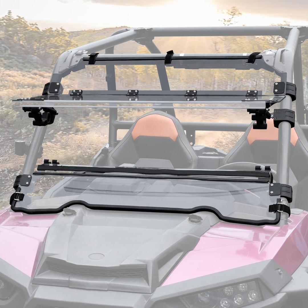 Flip Windshield for 2014-2018 RZR XP 1000/XP Turbo/RZR 900 1000/S