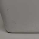 funest Bathroom Small Trash Can with Lid,10L / 2.7 Gallon Slim Garbage Bin Wastebasket with Press Top Lid for Bedroom,Rv,Office,Kitchen,Craft Room, White 