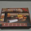 Compact Vacuum Sealer for Food (Vacuum Sealer Machine + 30 Reusable Vacuum Bags) Powerful Handheld Vacuum Sealer Machine, Featuring LED Pressure Display, Portable Food Sealer