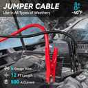 Car Emergency Safety Kit Bag with Portable Air Compressor, Jumper Cables,First Aid Kit, Tire Pressure Gauge, Auto Vehicle Safety Road Side Assistance Kits Essentials,for Women, Men, Teen