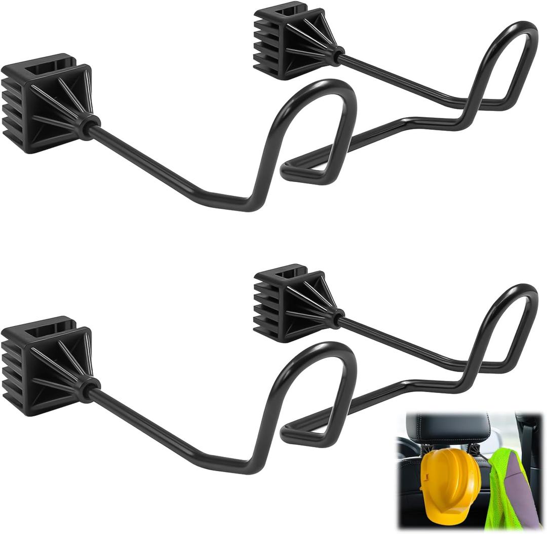 Hard Hat Holder for Truck Seat, Work Truck Accessories for Truck SUV Car Sea, Car Hat Holder for Hard Hat & Safety Vest