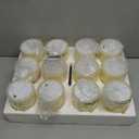 Flameless Candles Battery Operated Candles Set of 12(D:3" X H:4") Pillar Real Wax Led Candles with 10-Key Remote and Cycling 24 Hours Timer