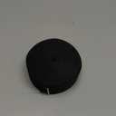 Nylon Webbing 1 Inch 1.5 Inch, Heavy Duty Nylon Webbing Strap 12 Yard, Durable Nylon Strapping for Indoor or Outdoor Gear, DIY Crafting, Repairing, (Black, 12 Yard)