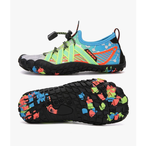 UBFEN Water Shoes for Kids Boys Girls Aqua Socks Barefoot Beach Sports Swim Pool Quick Dry Lightweight Toddler Little Big Kid, size EUR 31