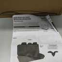 Universal Truck Bench Seat Cover; Fits All Full-Size Silverado F-150 Ram Sierra Titan Tundra Pickup Trucks; to Fit Folding, Split Bench or Standard Bench Seat; Faux Leather, Black