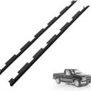 Weatherstrip Front Driver & Passenger Outer Window Sweep Seal Compatible with 1988-2000 Chevrolet C1500 GMC C2500 OE# 15991406 15991405