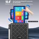 Smart Karaoke Machine with 15.4 Inch Touch Screen & Lyrics Display, Up to 1000W Powerful Speaker, Super Deep Bass Sound for Home Party, Outdoor - Perfect for Adults, Kids, Singers & Music Lovers