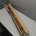 Heavy Duty Curtain Rods, 1 1/8 Inch Diameter Single Curtain Rod 36-72Inch(3-6ft) Extendable Length with End Caps Adjustable Modern Brackets-Antique Bronze