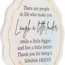 3 x Friend Ornament 2026, Ornaments for Friends Women Friendship Ornament, Bestie, Friendship Christmas Ornaments Decorations Sentimental Gift Xmas Decor