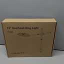 Overhead Phone Camera Mount for Desk Tripod - 10" Ring Light with Stand - Solid Ring Light with Clamp for Artist Drawing, Video Recording,CRI >95