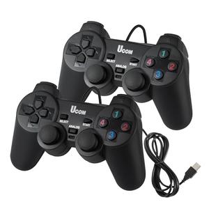 Umierke Wired USB Game Controller for Windows PC/Raspberry Pi, Dual Vibration Gaming Joystick, Gamepad for Laptop Desktop (Windows 11/10/8/7) & Steam/Roblox/RetroPie/RecalBox