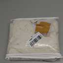 LiveGo Stretch Mid Century Modern Armchair Slipcover 1-Piece Jacquard Accent Chair Covers with Arms Soft Waterproof Chair Slipcovers for Living Room Furniture Protector Office (Beige a)