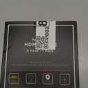 PowerBear 4K HDMI Cable 3 ft | Short Hdmi Cable, Braided Nylon & Gold Connectors, 4K @ 60Hz, Ultra HD, 2K, 1080P, ARC & CL3 Rated | for Laptop, Monitor, PS5, PS4, Xbox One, Fire TV, & More