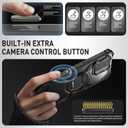 i-Blason Armorbox for iPhone 16 Pro Max Case MagSafe [Camera Control Button Cover] [Camera Cover Stand] [Military Protection] Full-Body Magnetic Phone Case with Built-in Screen Protector, Black