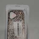 J.west Compatible with iPhone 17 Case 6.3 inch with 2 Pack Tempered Glass Screen Protectors Cute Animal Leopard Hybrid Cover for Girls Women Aesthetic Protective Phone Cases Cheetah