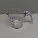 BRADSHAW INTERNATIONAL 19864 2Cup Plastic Measuring Cup (Clear & Red)