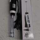 K-Brands Corded Electric Milk Frother with Plug in - Handheld Electric Whisk Stirrer Whipper - Foam Maker for Coffee, Latte, Cappuccino, Hot Chocolate  Powerful Drink Mixer