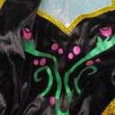 Funna Princess Costume for Women Dress Adult Halloween Cosplay with Capes (Medium (8-10), Blue)