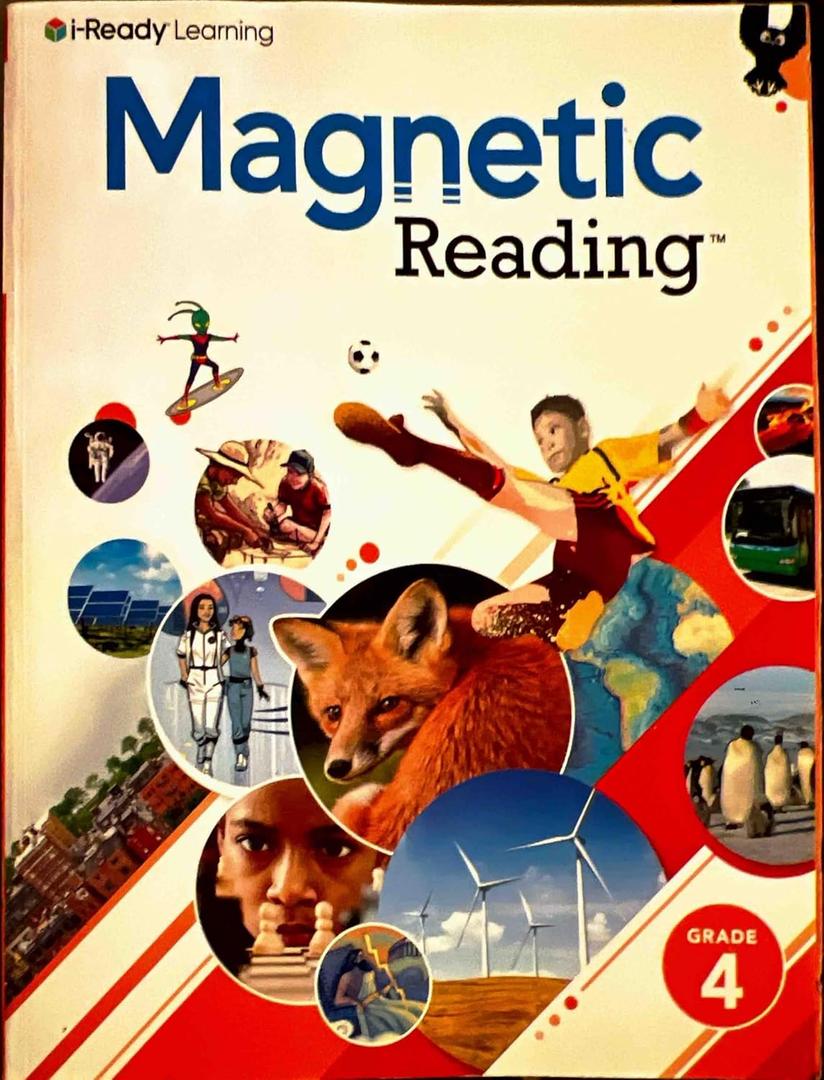 I Ready Learning , Magnetic Reading, Grade 4 , Units 1-6.