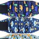 3 Pack Dog Diapers Male, Premium Belly Bands for Male Dogs, High Absorbing Dog Pee Wraps for Doggie in Incontinence or Excitable Urination and Training XXL