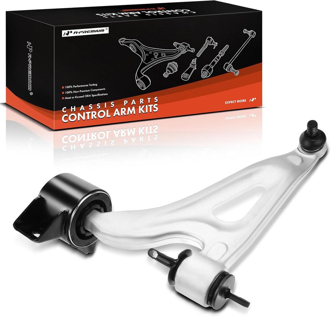 A-Premium Front Left Lower Control Arm, with Ball Joint & Bushing, Compatible with Ford Freestar 2004-2007, Mercury Monterey 2004-2007, FWD