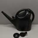 Amazon Basics, Watering Can, Black, 2.64 Gallon Capacity