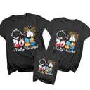 Family Vacation Shirts 2025 Family Matching Outfits Magical Tshirts for Family Cruise Trip Clothes Summer Travel Top Grey Size 2XL