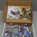 Jigsaw Puzzles 300 Pieces for Adults Kids World of Huge Dinosaurs Learning Educational Challenge Toys Best Gift 16.5" x 13.8"