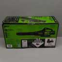 Greenworks 60V (610 CFM / 130 MPH) Cordless Leaf Blower, High Power, Lightweight & Quiet Operation for Wet Leaves, Driveways and Dense Gravel, Includes 2.5Ah Battery & 5A Rapid Charger