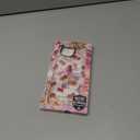 for iPhone 13 / iPhone 14 Case [Military-Grade Drop Protection/Cute Soft Slim TPU Protective/Camera Protection/Women & Girls] - Pink Bow with Red Cherry Scatter Pattern