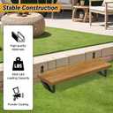 Steel Stair Riser 2 Pack, 1-Step Steel Stair Stringer for Outdoor Steps
