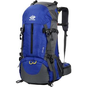 Esup 50L Hiking Backpack Men Camping Backpack with rain cover 45l+5l Lightweight Backpacking Backpack Travel Backpack