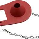 Toilet Flapper Replacement parts for Toilet Flush Valves, 2-Inch, with Flappers and 9.06Inch23mm) Stainless Chains, Universal, Compatible with Kohler, Replacement Parts for WC Repair (3)