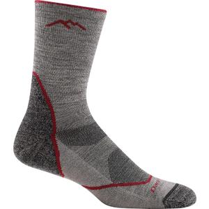 Darn Tough Men's Light Hiker Micro Crew Lightweight Hiking Socks (Style 1972) (Gray, M) 8-9.5