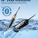 Electric Toothbrush with Water Flosser for Teeth, Sonic Electric Toothbrush and Electric Floss for Adults and Kids, Water Dental Picks, Cleaning and Flossing Dental Care, Waterproof