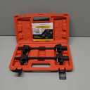 Macpherson Strut Spring Compressor Tool Kit | Universal Coil Spring Compressor Tool, 1/2" Square Drive Heavy Duty Strut Compressor for Car Truck Motorcycle, with Detent Pins, Set of 2,300mm (Red)